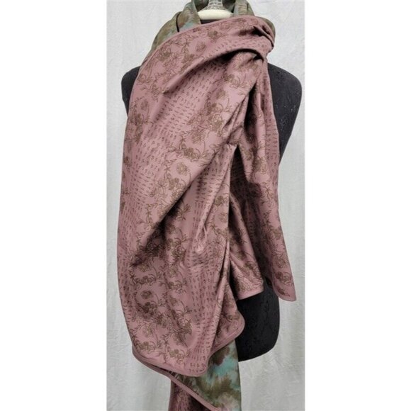 NWT Johnny Was Calme VIntage Floral Print Yoga Towel+ Bag 40x70 114957 - Picture 4 of 8